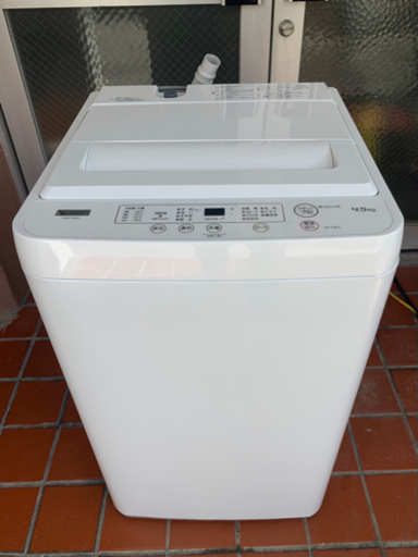 YAMADA SELECT(ヤマダセレクト) YWMT45H1 2020年 全自動洗濯機 (洗濯4.5kg) アーバンホワイト 一人暮らし