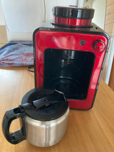 [お取り引き様決まりました]コーヒーミル付 Siroca コーヒーメーカー