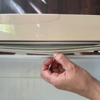 【差し上げます】ミドルサイズ冷蔵庫　可動品 清掃済み　 の画像