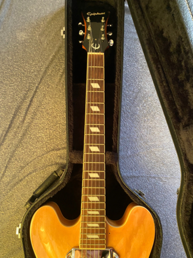 EPIPHONE casino NA セミアコ ＋BOSSコンプ　値段交渉OK