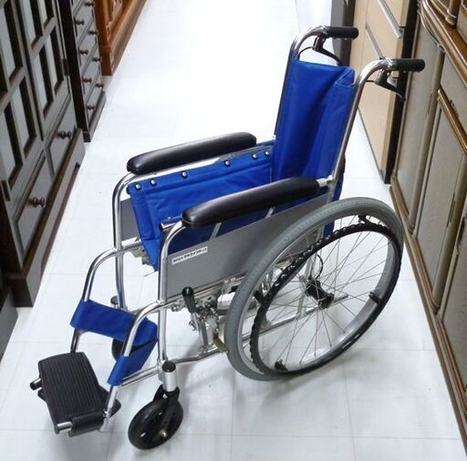 マイライフテック 自走式車いす KI-20 幅65×奥100×高89cm 折り畳み式 苫小牧西店
