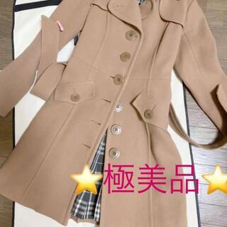 値下げ⭐️極美品⭐️バーバリーブルーレーベル　ウールベーシックコート