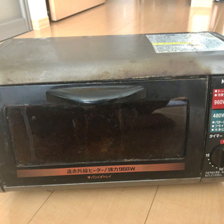 【10月中に処分します】National オーブントースター　NT-T22  2000年製の画像