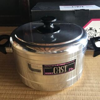 プロ仕様　深型両手鍋-1の画像