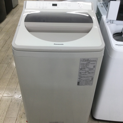 10/4【✨高年式✨】Panasonic 9.0 洗濯機 2020年 NA-FA90H8 ビッグサークル投入口で取り出し楽々✨