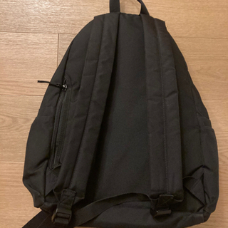 MUJI 無印良品　リュックサック　黒の画像