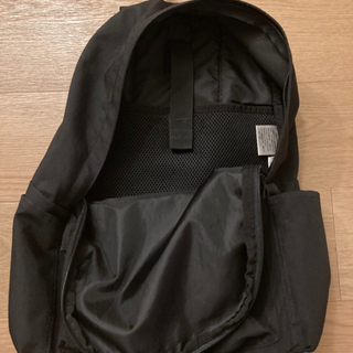 MUJI 無印良品　リュックサック　黒の画像