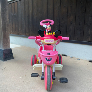 女児用三輪車