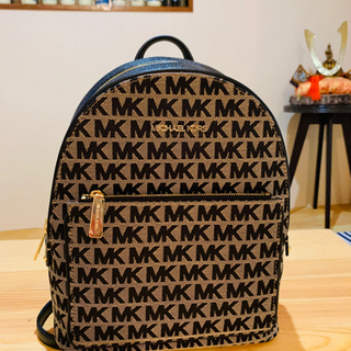 【極美品】マイケルコース リュック レザー 黒 大容量 ビジネス MICHAEL KORS デイバック リュック COOPER ペブルレザー