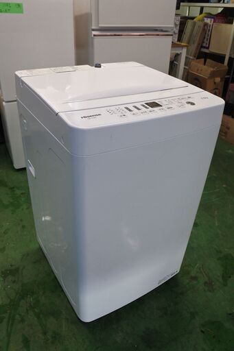 ハイセンス 20年式 HW-T55D 5.5kg洗い 簡易乾燥機能 洗濯機 エリア格安配達 10*4