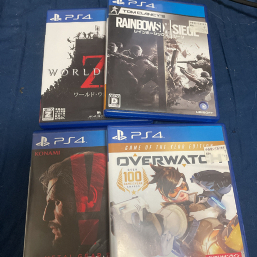 PS4 ソフト4種