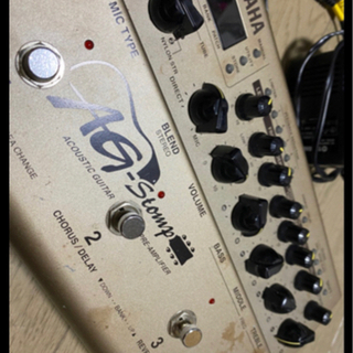 ‼️YAMAHA AG-stomp‼️ アコギ用プリアンプの画像