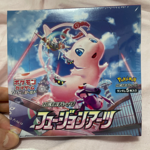 ◆取引中◆ポケモン　フュージョンアーツ　1箱　1BOX 拡張パック　ソード&シールド