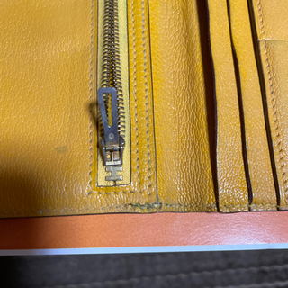 断捨離中　お値下げしました。HERME'S べアンスフレ　高級リザ-ト　レモンイエローの画像