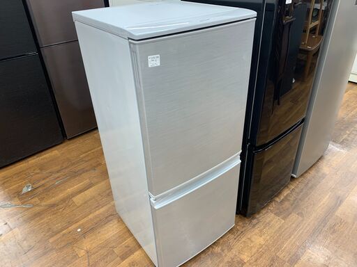 SHARP　2ドア冷蔵庫　SJ-D14C-S