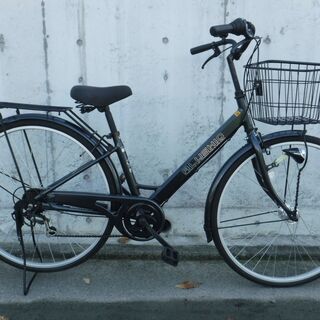 6段変速&オートライト付き ママチャリ　中古自転車 355