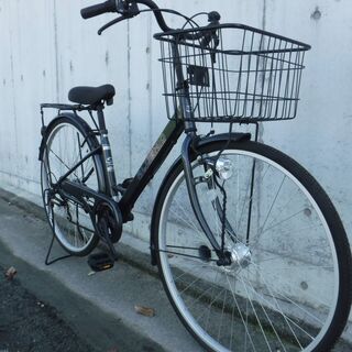 6段変速&オートライト付き ママチャリ　中古自転車 355の画像