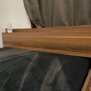 セミダブルベッド+マットレスの画像