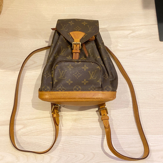 LOUIS VUITTON ルイヴィトン ミニモンスリ モノグラム リュック