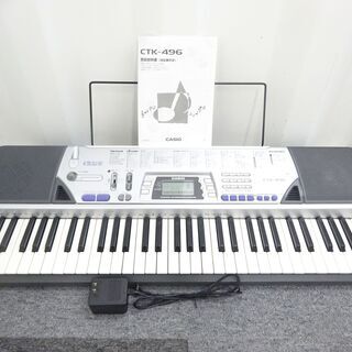 🍎カシオ ベーシックキーボード CTK-496