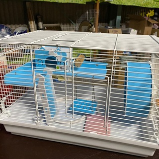 🍀【お取り置き中です】ハムスターなどの小動物用 ケージ（ヒーター...