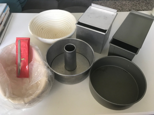 製パン、製菓道具、レシピ本　いろいろせっと