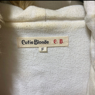 キューティーブロンド アニマル柄ファーコートの画像