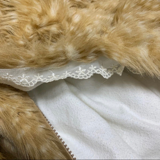 キューティーブロンド アニマル柄ファーコートの画像