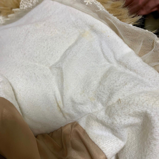 キューティーブロンド アニマル柄ファーコートの画像