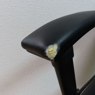 【あげます】ニトリ　ワークチェア ヒューズ BKの画像