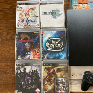 お取引中　プレステ3 本体セット　ソフト6本セットの画像
