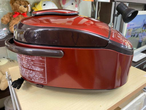 I357 HITACHI　5.5合炊　圧力＆スチームIH炊飯器　2017年式