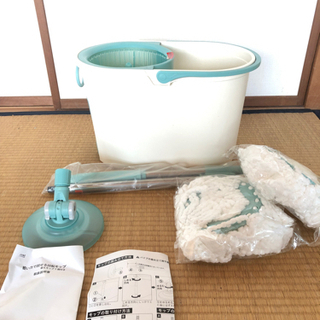新品未使用のモップ　カインズホームの画像