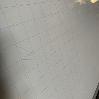 壁掛ホワイトボード 横85cm 縦55cm USED品の画像