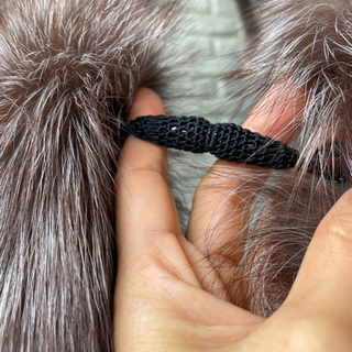 成人式　ほぼ未使用　ただ今値下げ　送料無料 シルバーFOX マフラー SAGA フォックス ストール　着物の画像