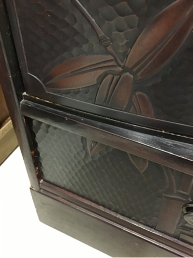 ●販売終了●茶箪笥　茶　だんす　和ダンス　昭和レトロ　中古品