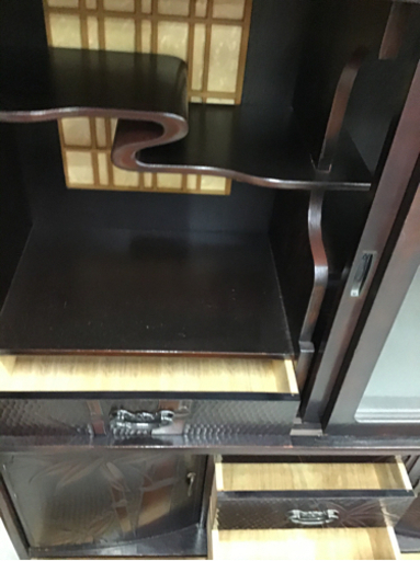 ●販売終了●茶箪笥　茶　だんす　和ダンス　昭和レトロ　中古品