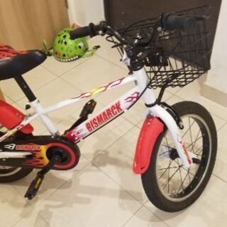 男の子　自転車　16インチ　補助なし