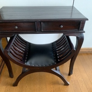 アジアン家具（机・椅子セット）