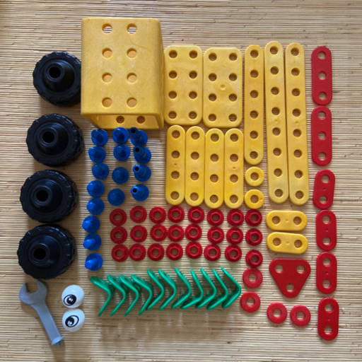 ボーネルンド　テクニカ　ネジ組み立て知育玩具