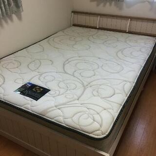 [直接引取]シーリー製ダブルサイズマットレス