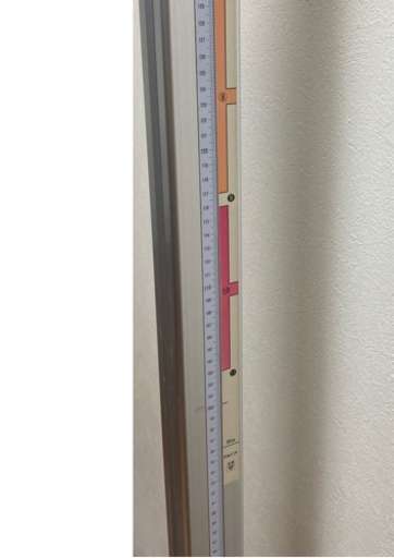 【売約済】病院や保健室にある 身長計 200cmまで測定可能 いつでも身長測定ができます！