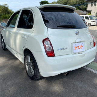 総額21.8万円 日産 マーチ 12SR 5MT 車検付き 自動車税込み 乗り出し総額 機関良好 タイミングチェーンの画像