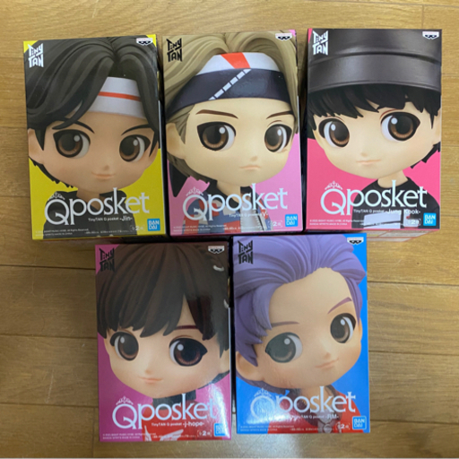 TinyTAN Qposket 5点セット　Bカラー