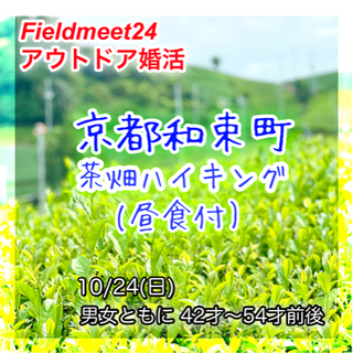42才〜54才前後 アウトドア婚活❣️京都和束町茶畑ハイキング(...