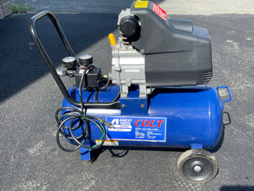 アネスト岩田キャンベル エアーコンプレッサー COLT コルト HX4004 中古