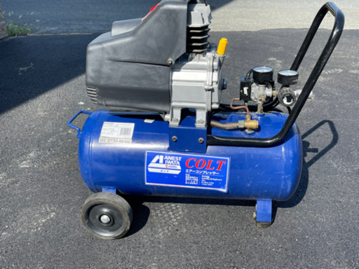  アネスト岩田キャンベル エアーコンプレッサー COLT コルト HX4004 中古