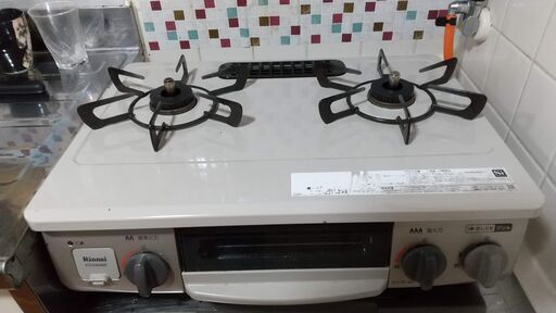 【中古】ガスコンロ　Rinnai KG34NBE　(2020年7月購入)