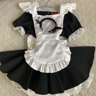 ハロウィン♡ボリューミーな♡メイドコス♡豪華4点セット♡