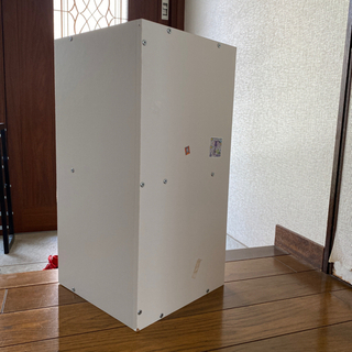 ニトリ　薄型コーナー収納の画像
